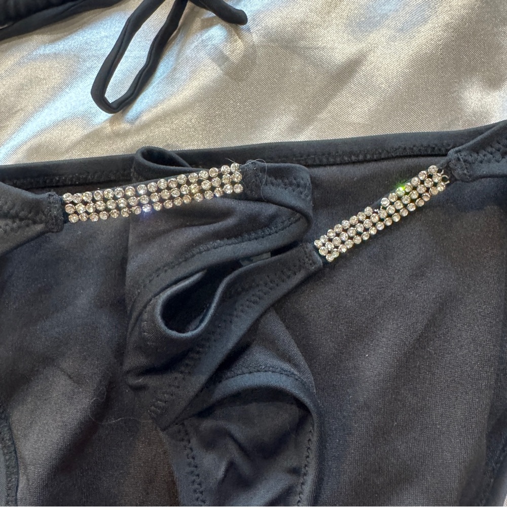 Playboy Rhinestone Bikini - Picture 6 of 9